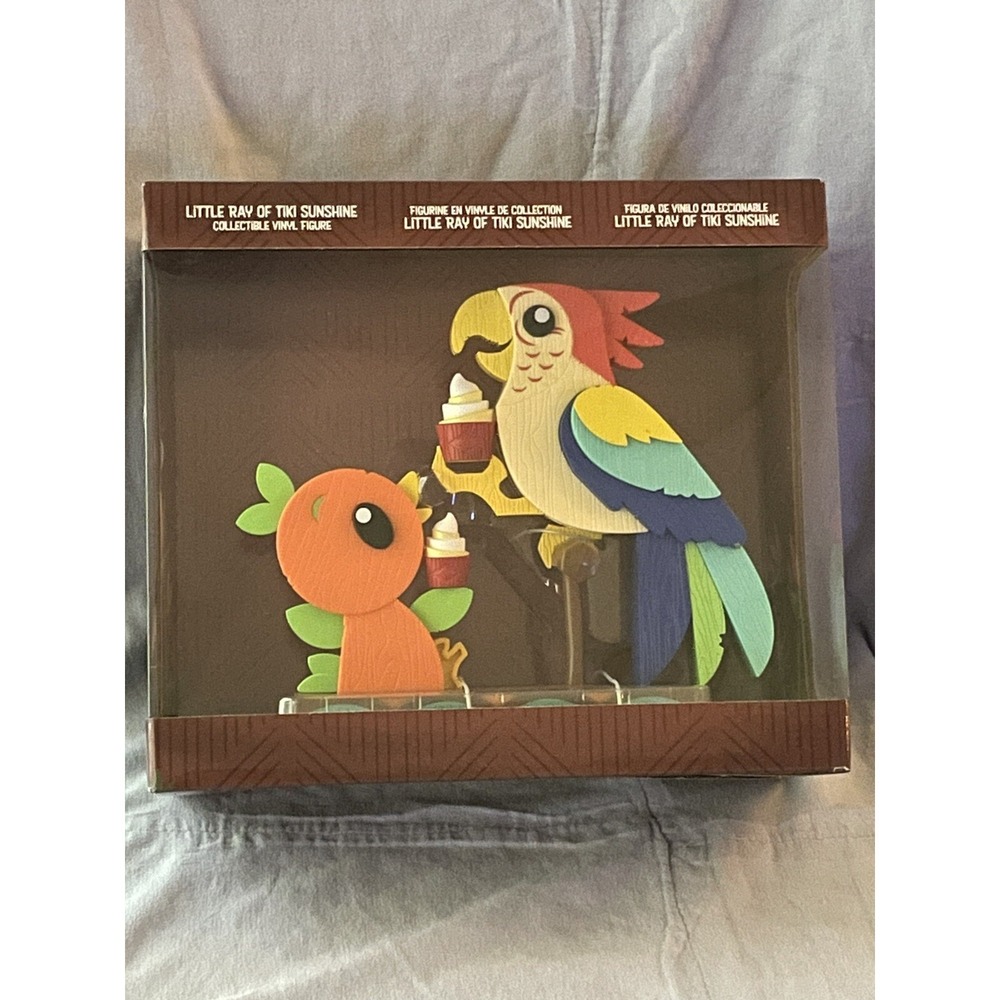 NEW Maria Stuckey Disney Vinyl Figure Little Ray of Tiki‎ Sunshine Orange Bird